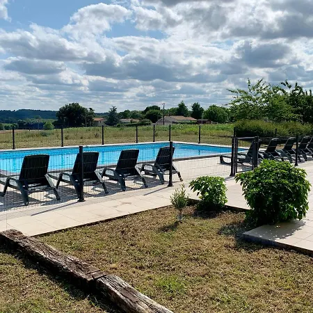 Ferienhaus Magnifique De Charme Avec Piscine Casteljaloux